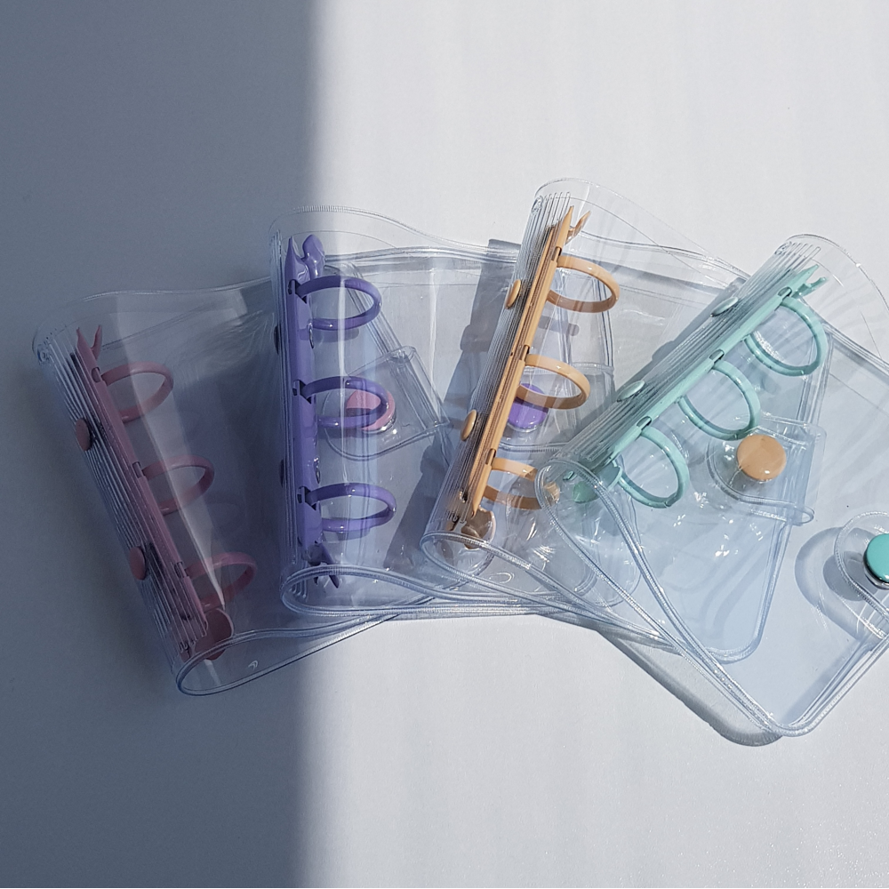 3공 포카 바인더 현금 다이어리 챌린지 저축 지갑 미니 - 상세 이미지 3