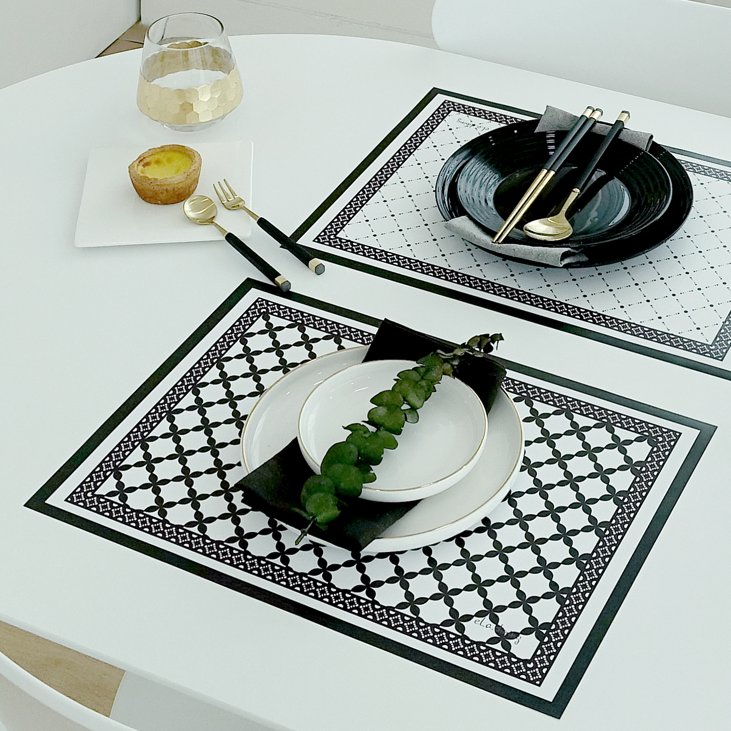 엘라다이닝 일회용 종이 테이블 식탁매트 모음전 10매