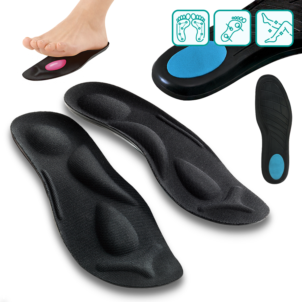 주물주물 라풋 신발 깔창 세트 (2pcs) 아치 쿠션 인솔 족저근막 평발 발 편한 - 상세 이미지 2