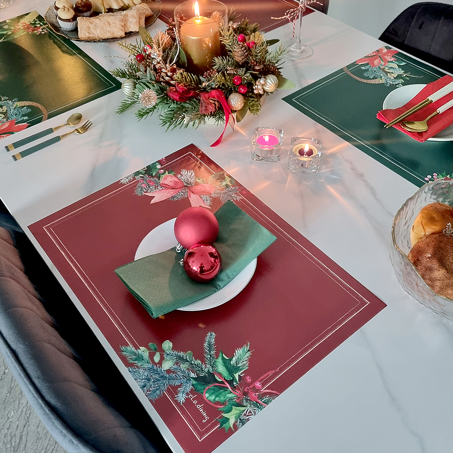 엘라다이닝 일회용 종이 테이블 식탁매트 모음전 10매