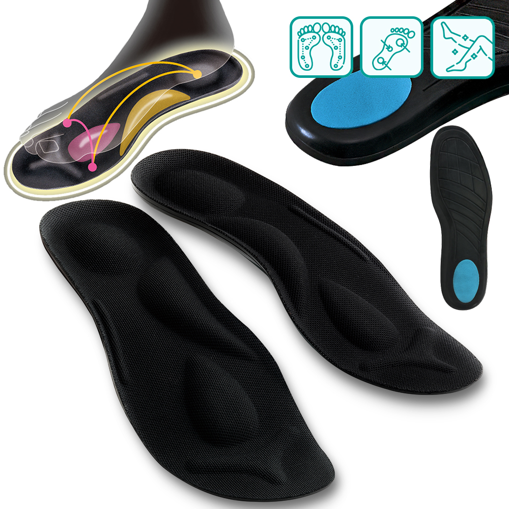 주물주물 라풋 신발 깔창 세트 (2pcs) 아치 쿠션 인솔 족저근막 평발 발 편한 - 상세 이미지 3