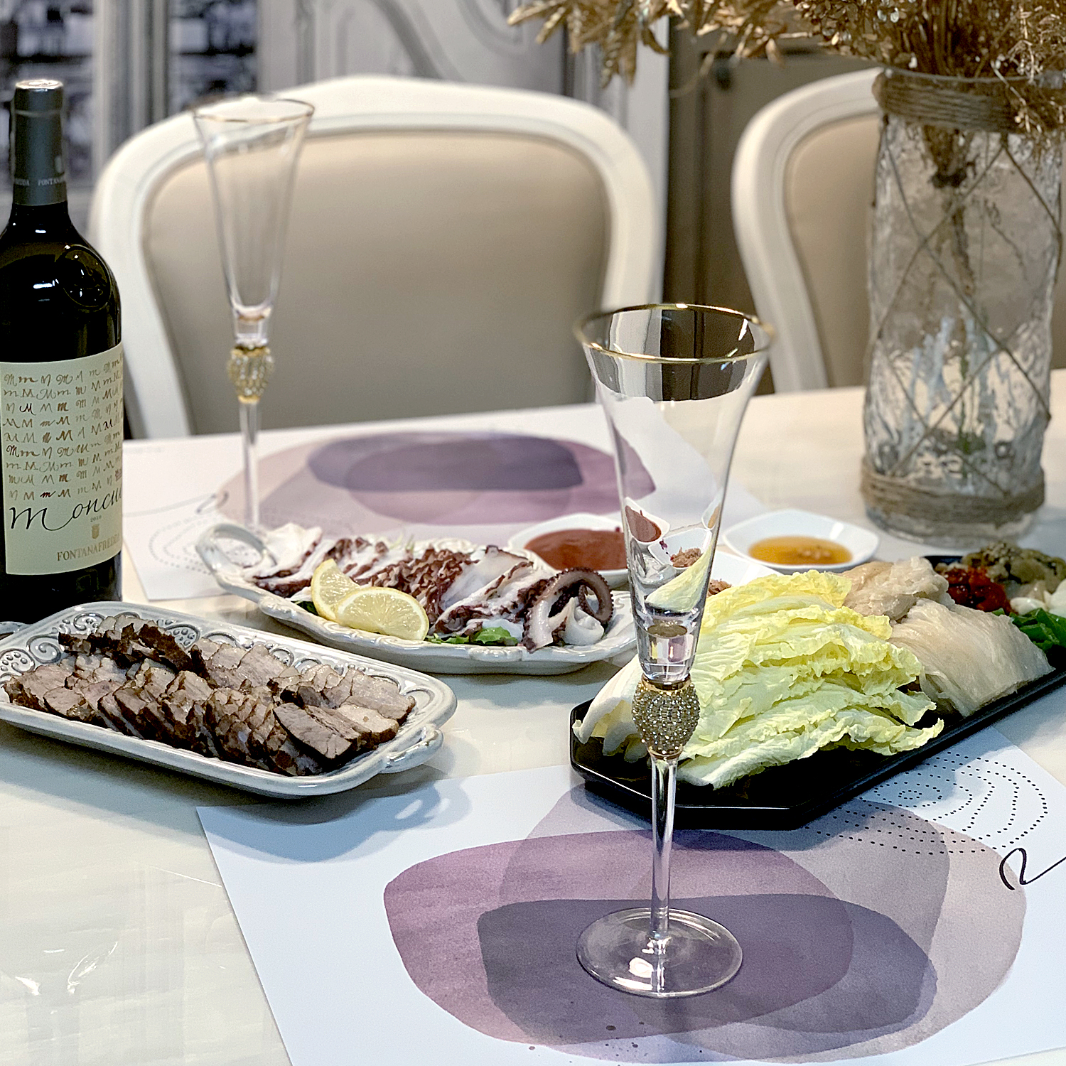 엘라다이닝 일회용 종이 테이블 식탁매트 모음전 10매