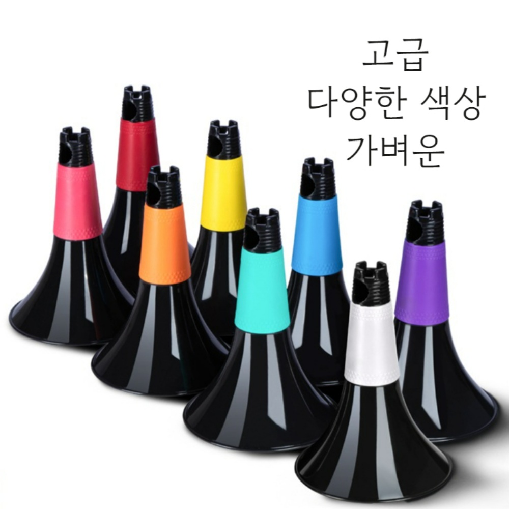 농구 꼬깔 연습 도구 드리블 훈련 장애물 콘 봉 대용량 10개 - 상세 이미지 2