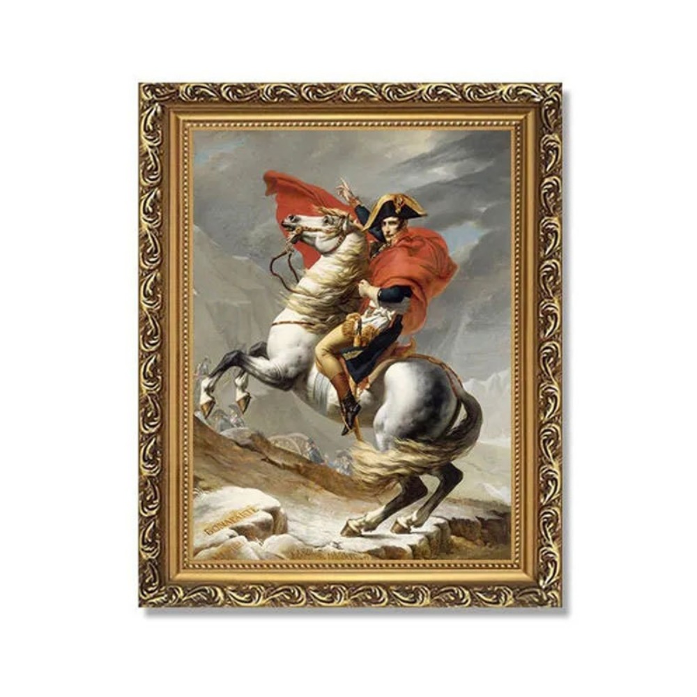 유럽풍 거실 장식 그림 앤틱 중세 액자 럭셔리 인테리어 - 상세 이미지 2