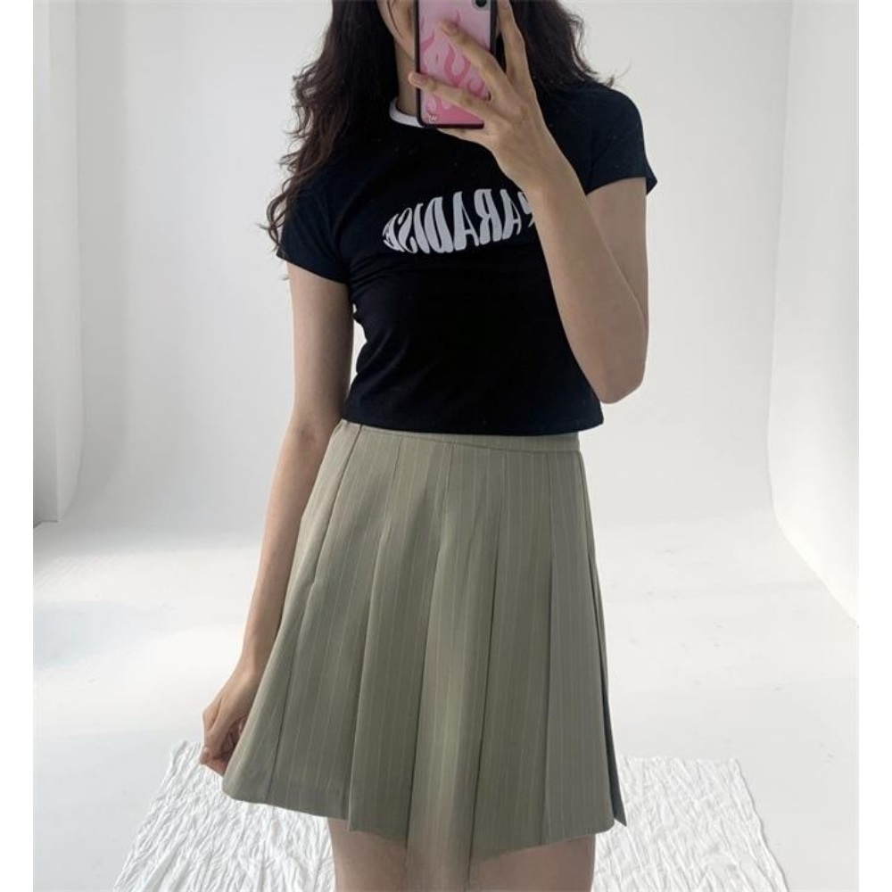 김유정 인스타그램 크롭탑 여름 스트릿 의상 옷 패션 - 상세 이미지 4