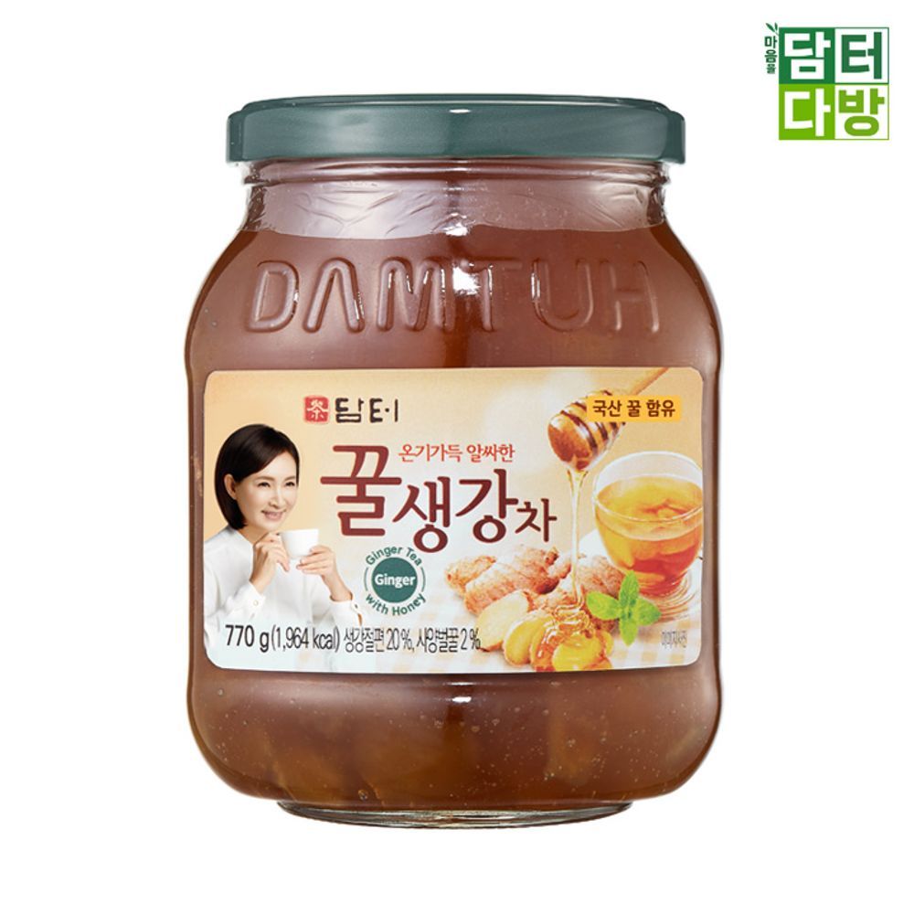 달달한 액상차 담터 꿀생강차 생강레몬차 대추차 모과차 유자차 카페재료 : 수기마켓