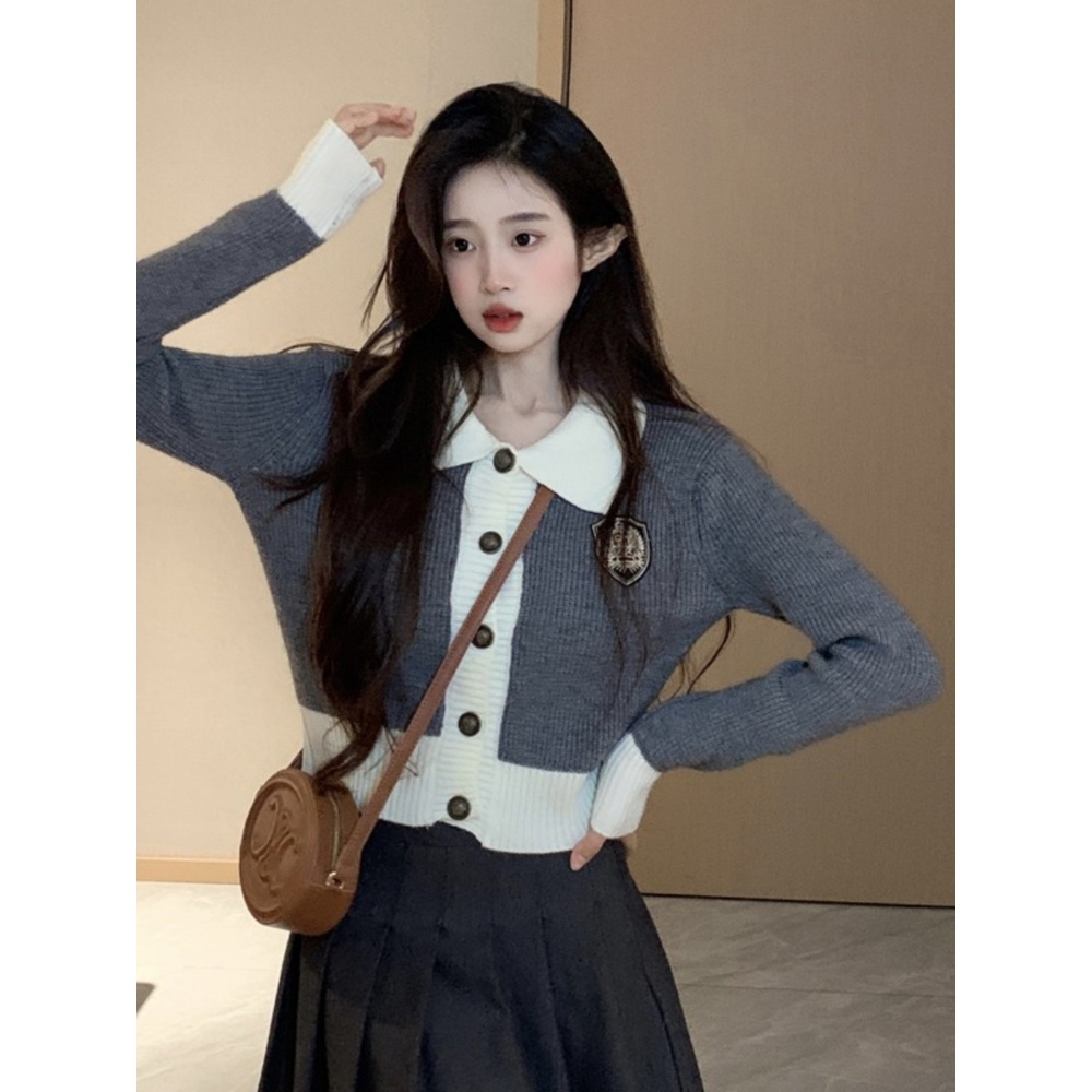 지구마블 세계여행 원지 2화 카라 가디건 캐주얼 하이틴 스쿨룩 패션 - 상세 이미지 4