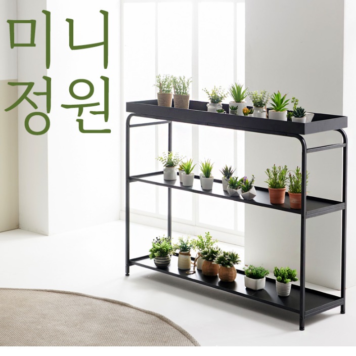 3단 화분 다이 높은 화분 선반 난 거치대 화분 앵글 - 상세 이미지 3