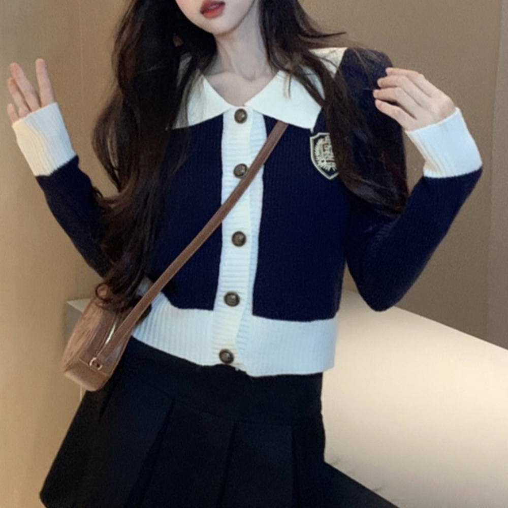 지구마블 세계여행 원지 2화 카라 가디건 캐주얼 하이틴 스쿨룩 패션 - 상세 이미지 3