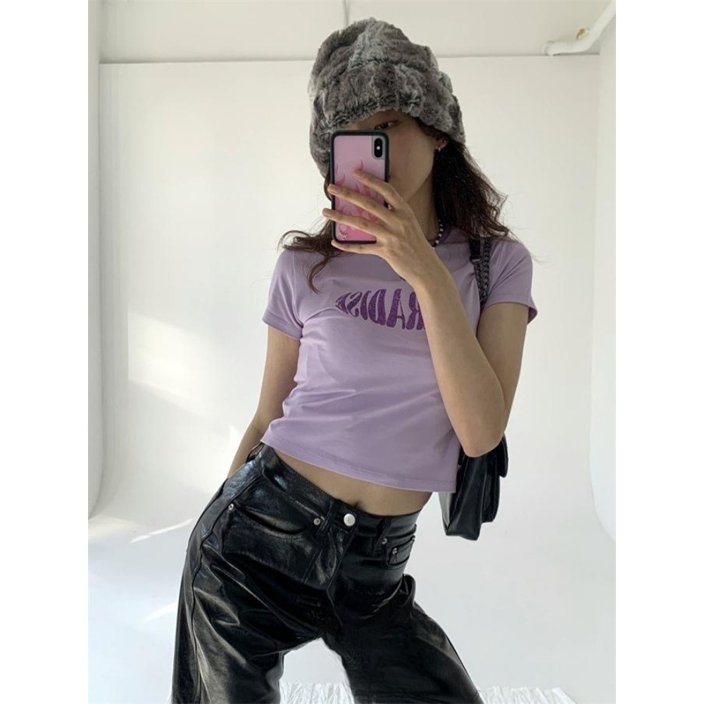 김유정 인스타그램 크롭탑 여름 스트릿 의상 옷 패션 - 상세 이미지 3