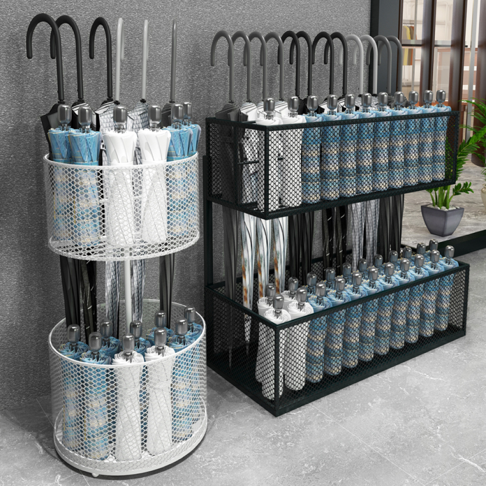 모던 철제 우산꽂이 사무실 인테리어 업소용 우산보관함 우산거치대