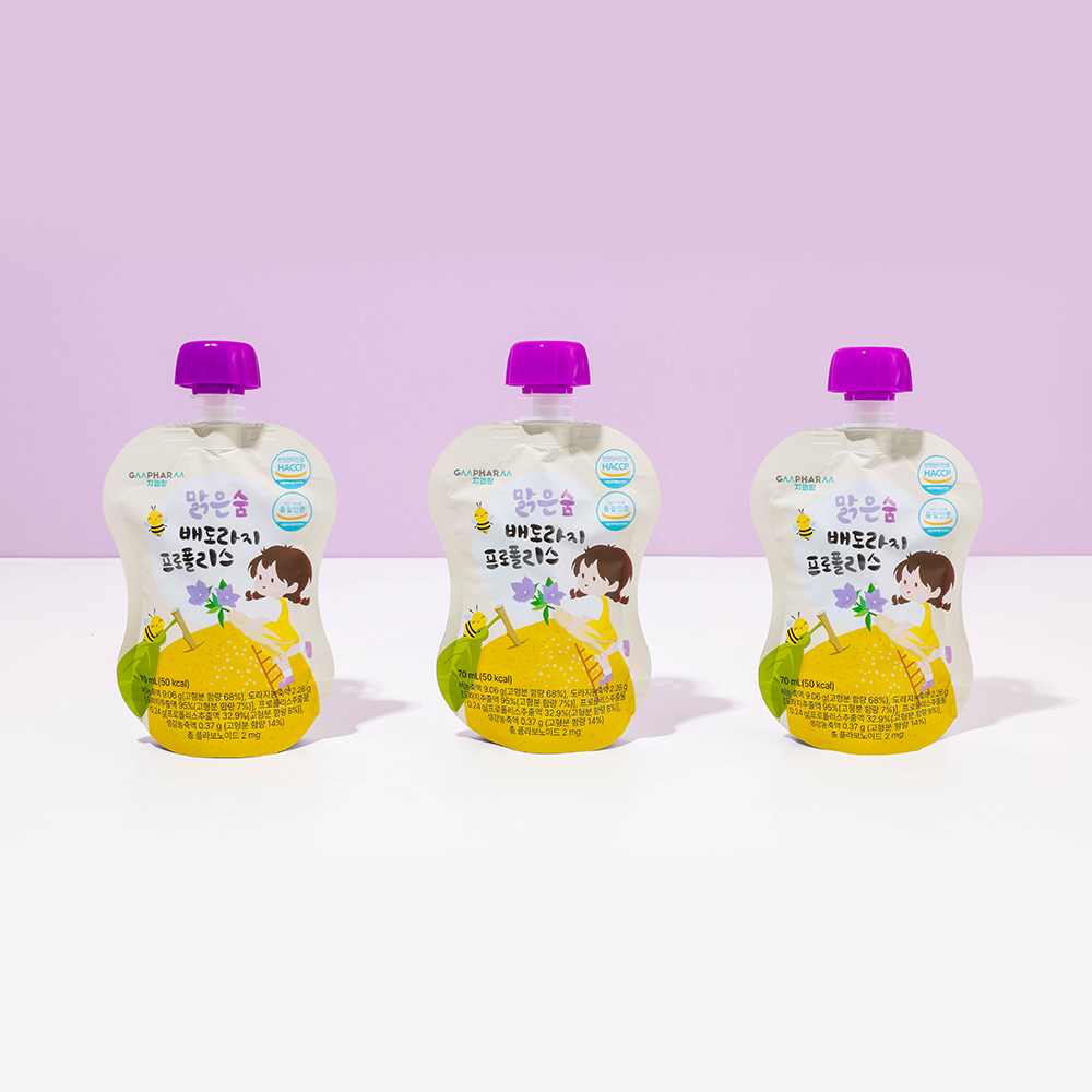 지엠팜 맑은숨 배 도라지 즙 프로폴리스 30포 - 상세 이미지 3