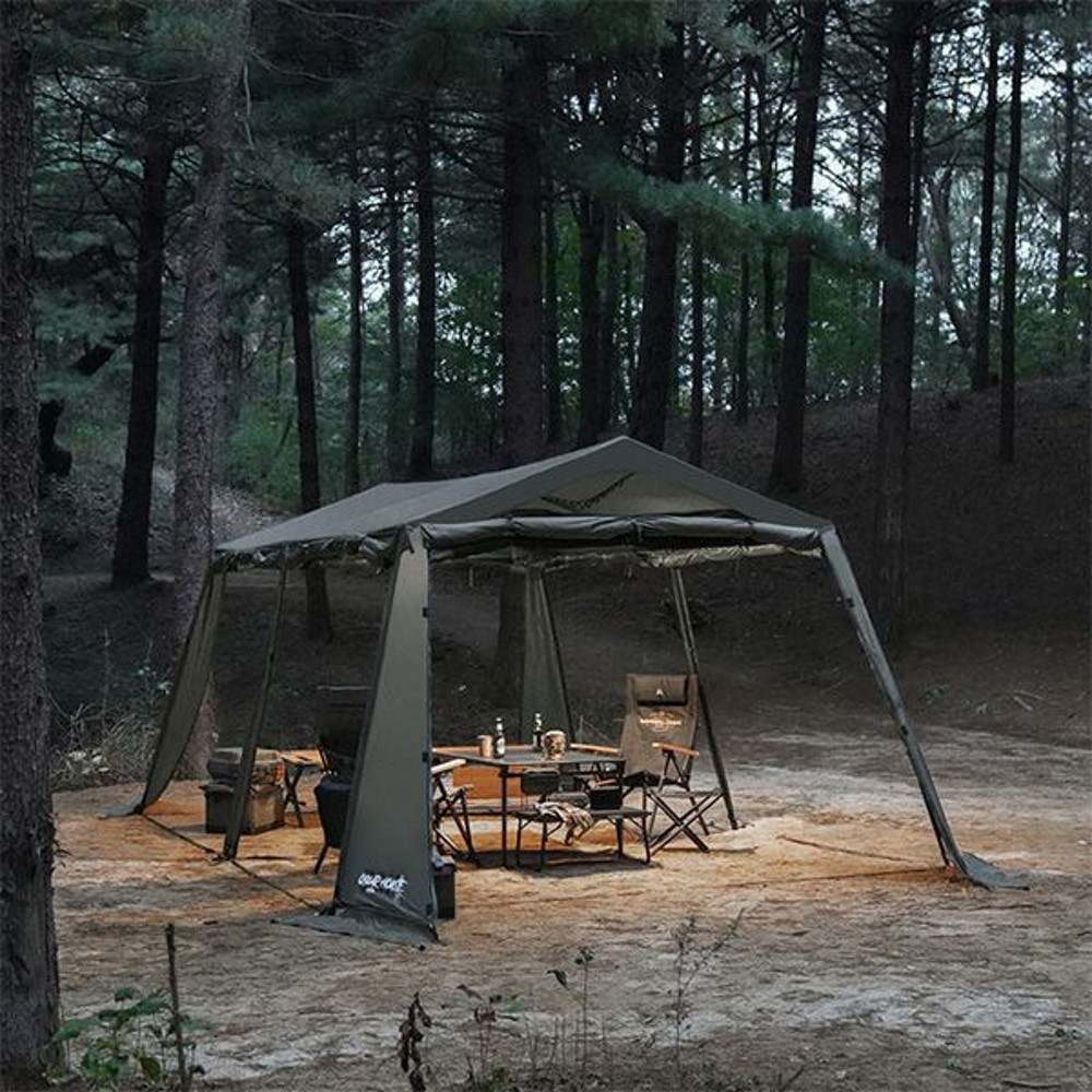 카즈미 와일드 필드 오스카 하우스 텐트 캠핑 캐빈형 장박