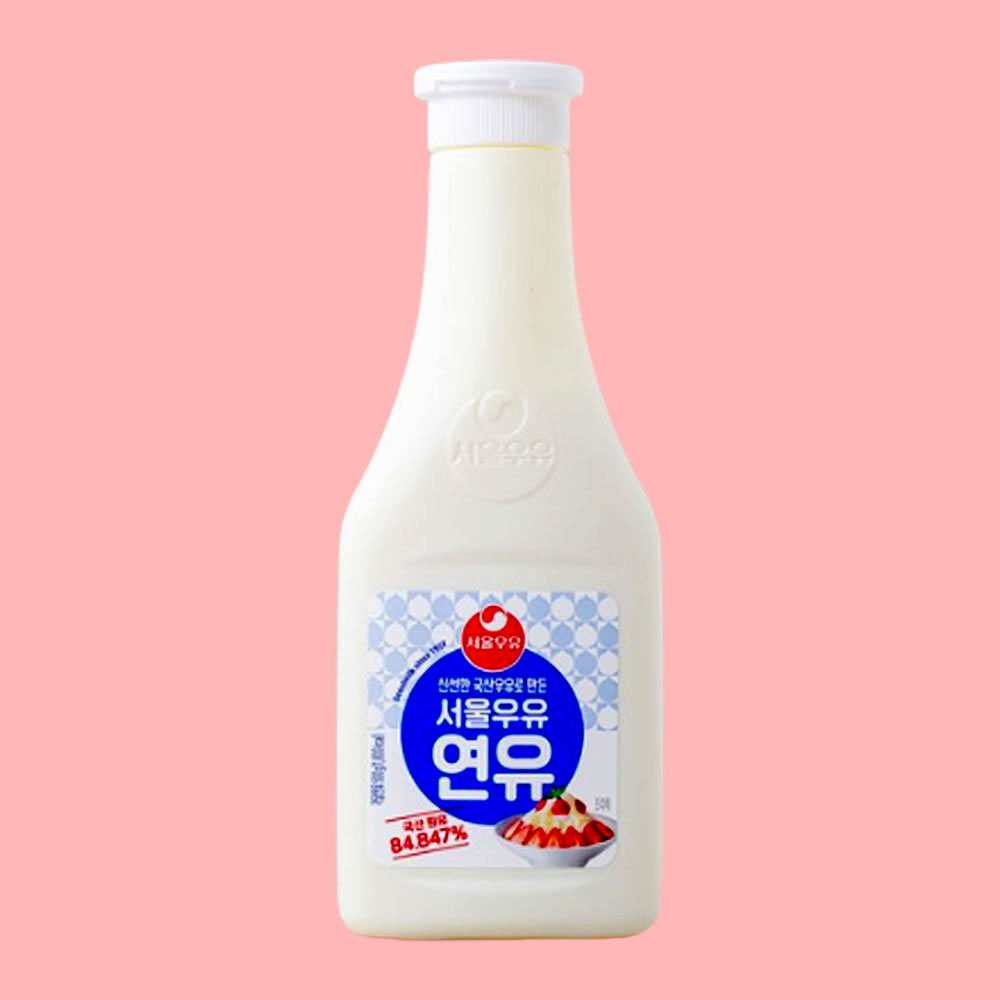 서울우유 연유 커피재료 카페 빙수 시럽 연유라때 튜브형500g - 상품 이미지