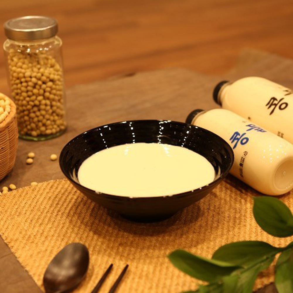 100% 국내산 콩을 맷돌로 갈아낸 콩물 500ml+500ml - 상세 이미지 4