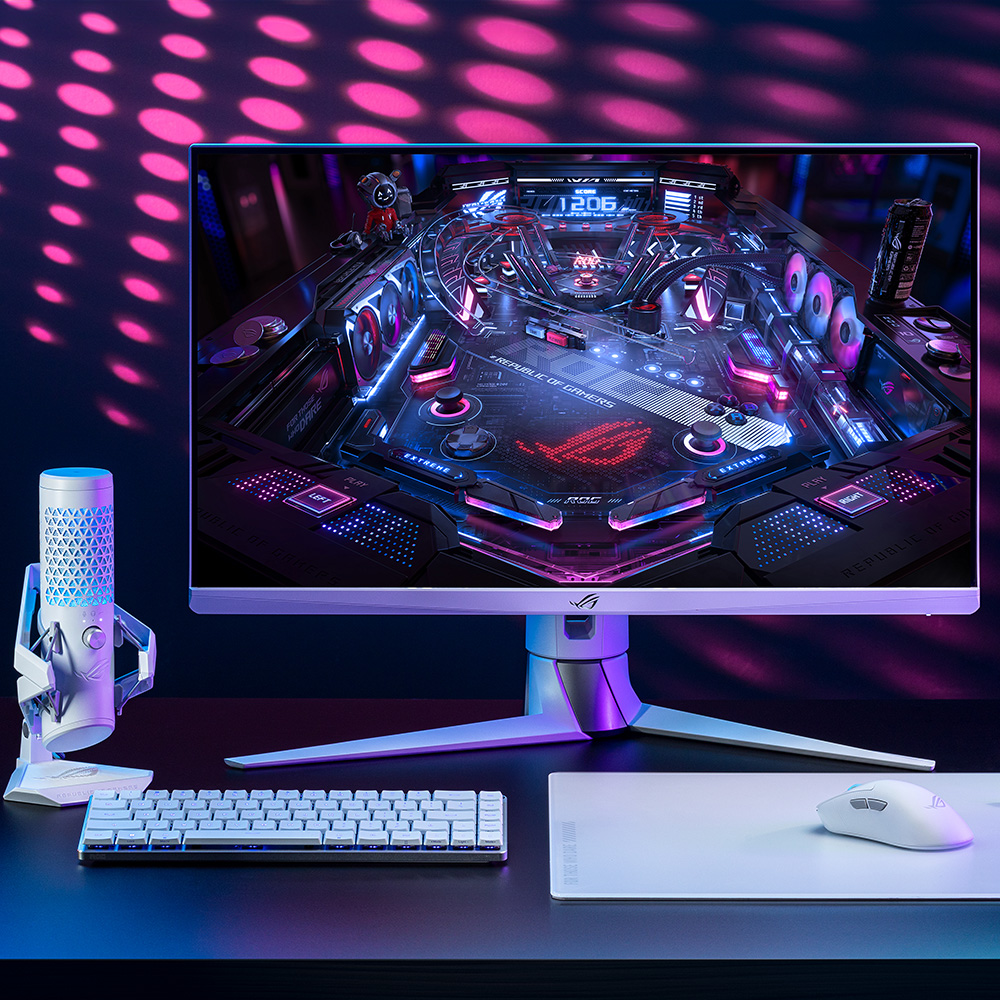 ASUS ROG CARNYX USB 마이크 화이트, 디스코드, 방송용 - 상세 이미지 2