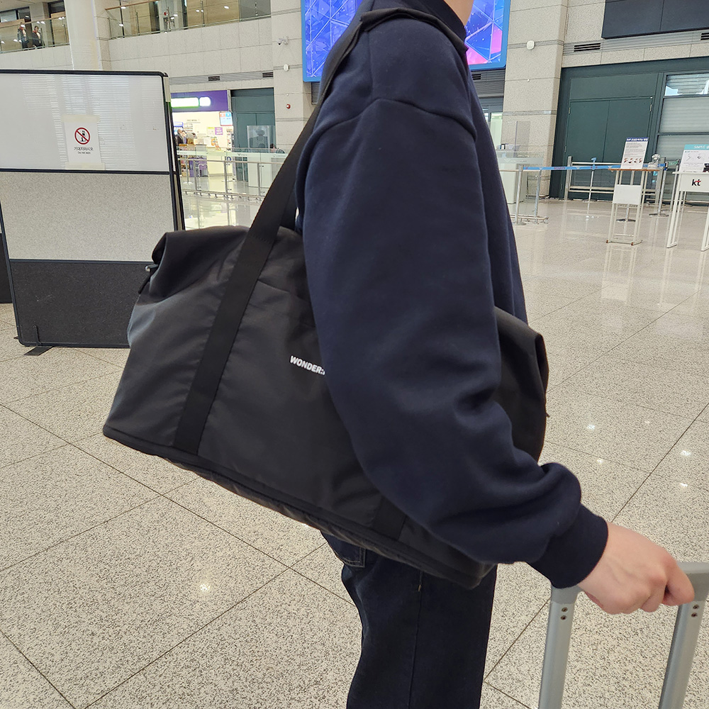 캐리어보조가방 접이식 여행용보스턴백 확장형 1박2일여행가방 국산