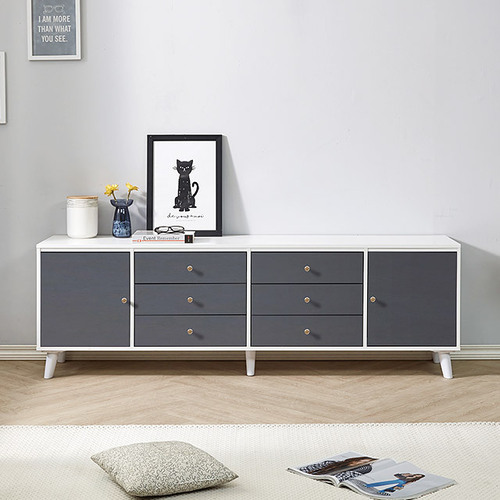 헬레네 거실장1800 높은티비다이 안방티비장 tv다이서랍장