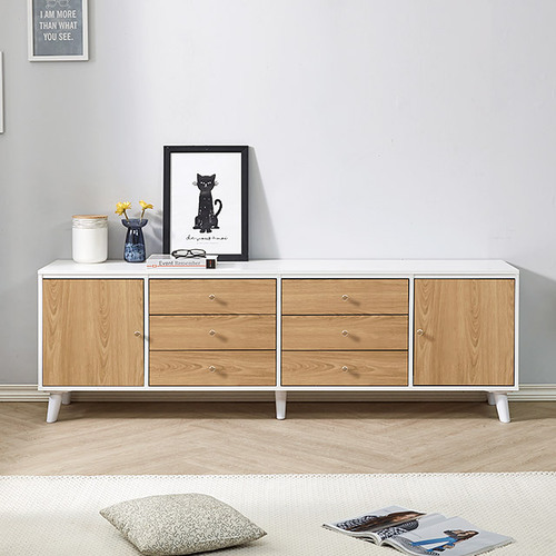 헬레네 거실장1800 높은티비다이 안방티비장 tv다이서랍장