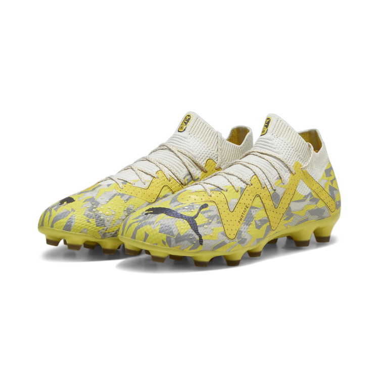 푸마 PUMA 축구화 퓨처 얼티메이트 HG AG 107357-04 스파이크 옐로우 - 상품 이미지