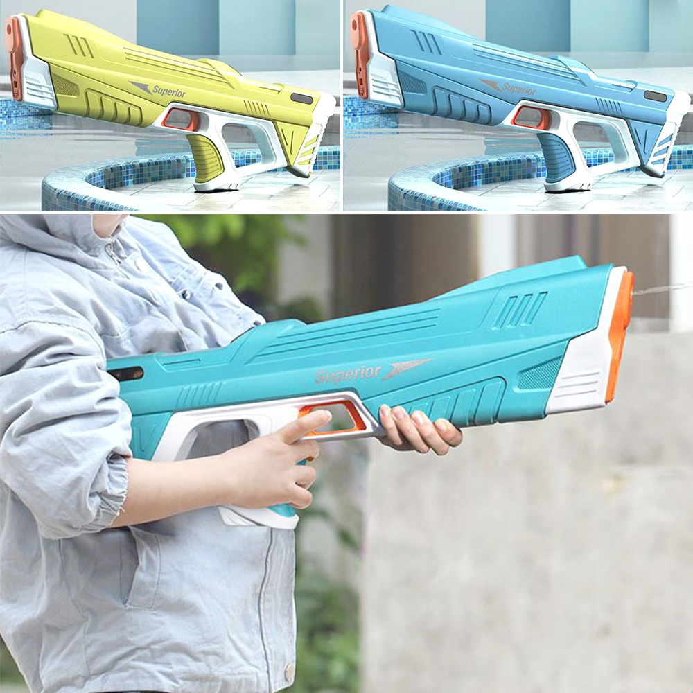 충전식 전동 물총 대용량 여름 파워 장거리발사 고글 워터건