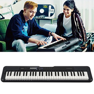 카시오 CASIO 블랙 61 건반 카시오톤 키보드 전자 피아노 CT-S300 - 상세 이미지 2