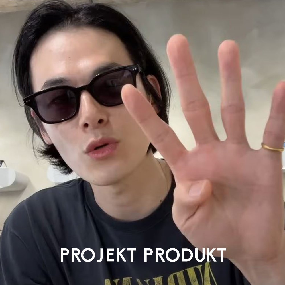 프로젝트프로덕트 선글라스 RS3 CL8 HM10 사각 틴트 투명 남자 여자 뿔테 이미지 6