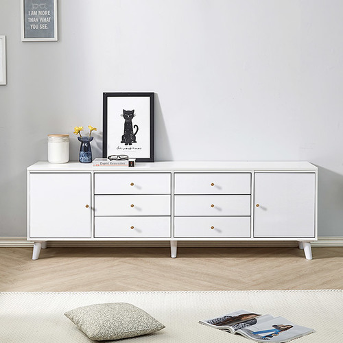 헬레네 거실장1800 높은티비다이 안방티비장 tv다이서랍장