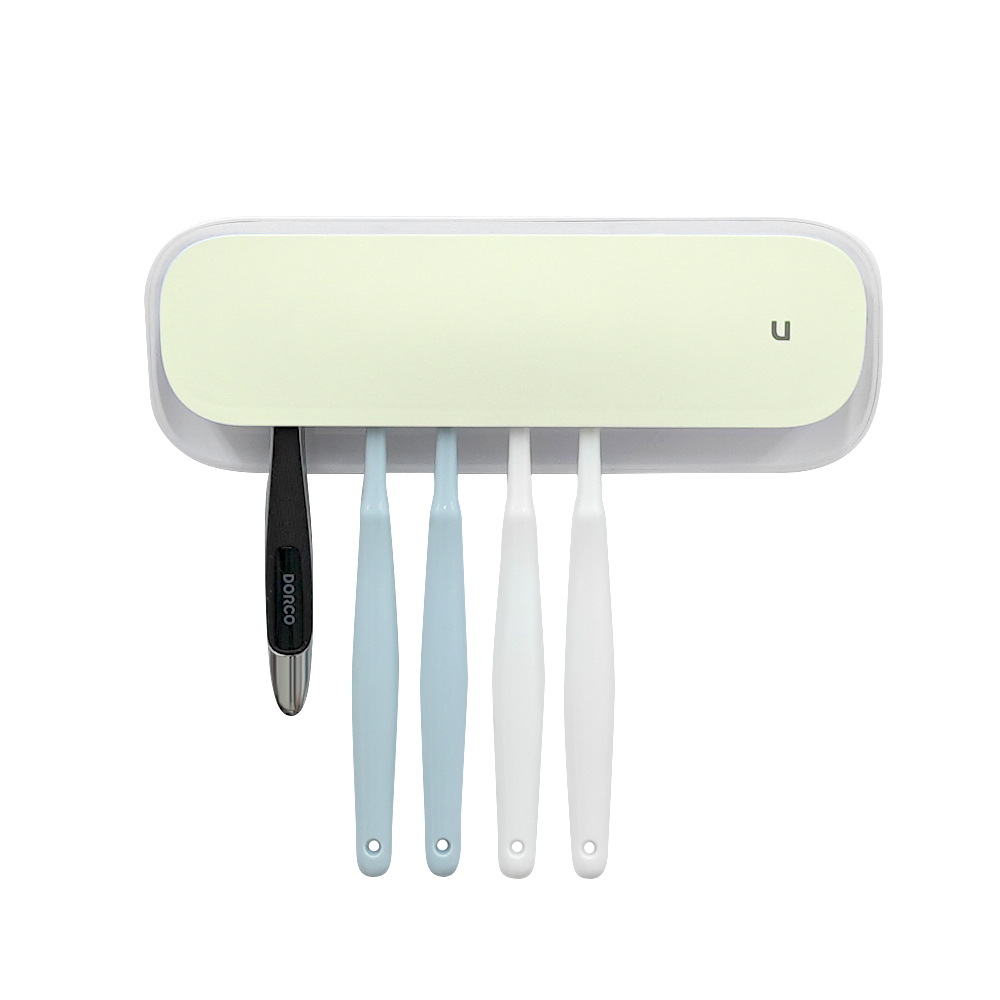 유토렉스 UV-C 온풍 건조 무선 벽걸이 칫솔살균기 센서 감지 무드등 블루 이미지 8