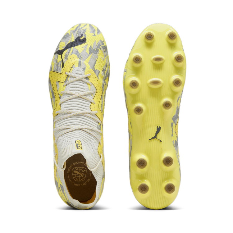 푸마 PUMA 축구화 퓨처 얼티메이트 HG AG 107357-04 스파이크 옐로우 - 상세 이미지 2