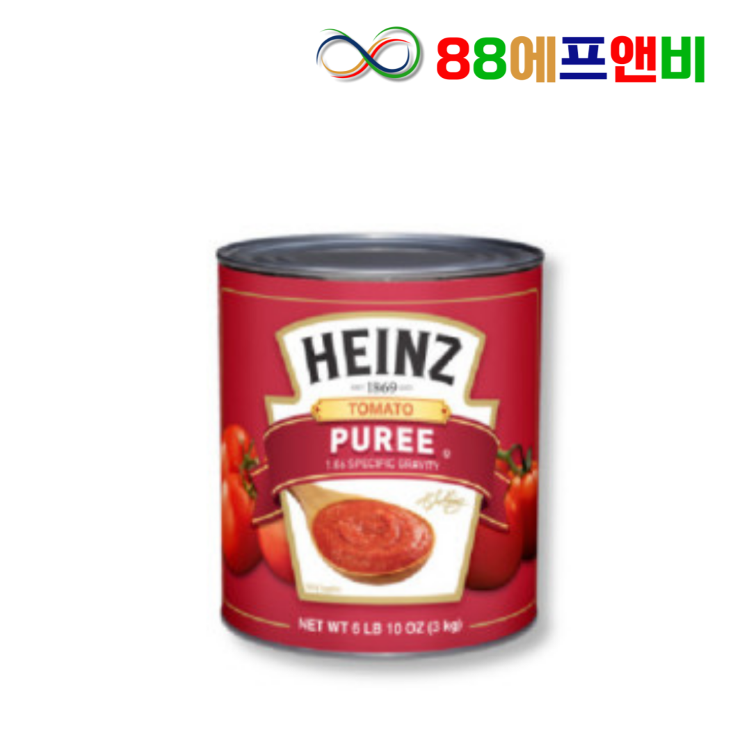 하인즈 토마토 퓨레 2.97KG(3KG) 토마토소스 토마토파스타