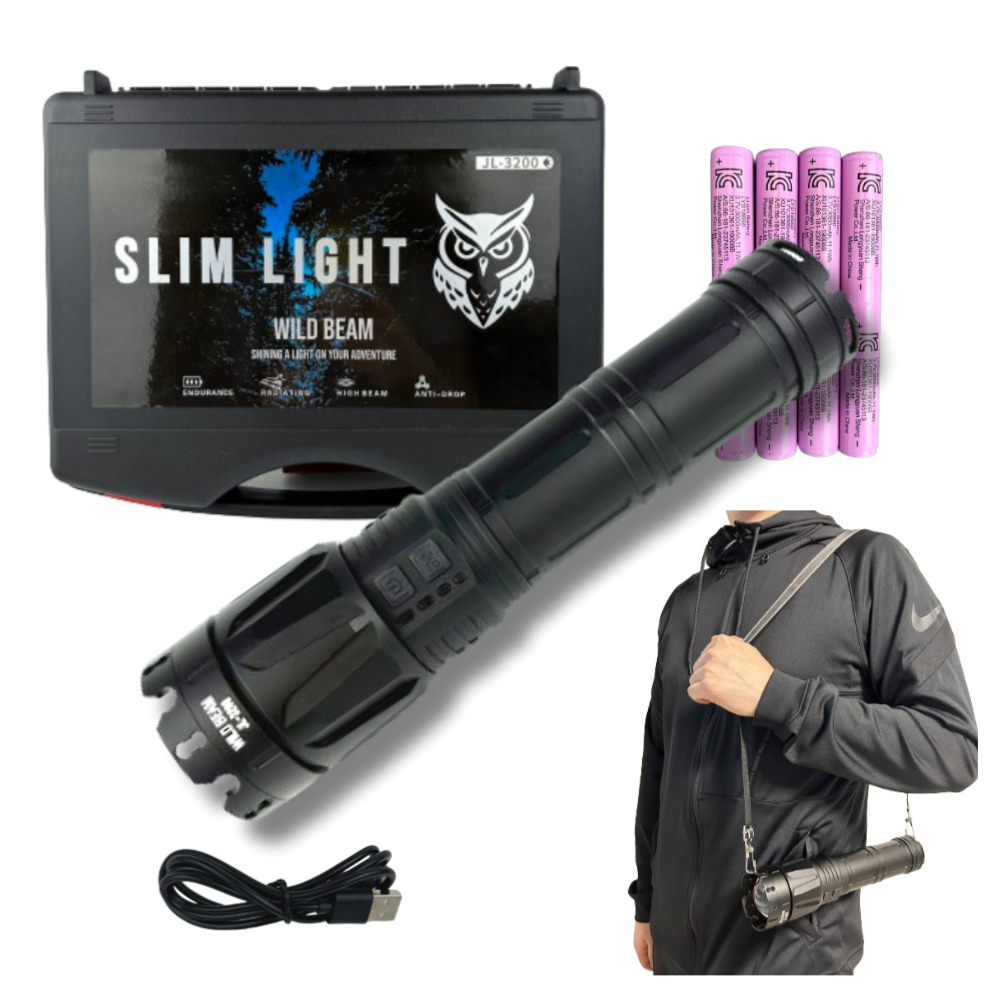 와일드빔 고휘도 손전등 해루질 랜턴 휴대용 미니 라이트 레이저 후레쉬 미니 랜턴