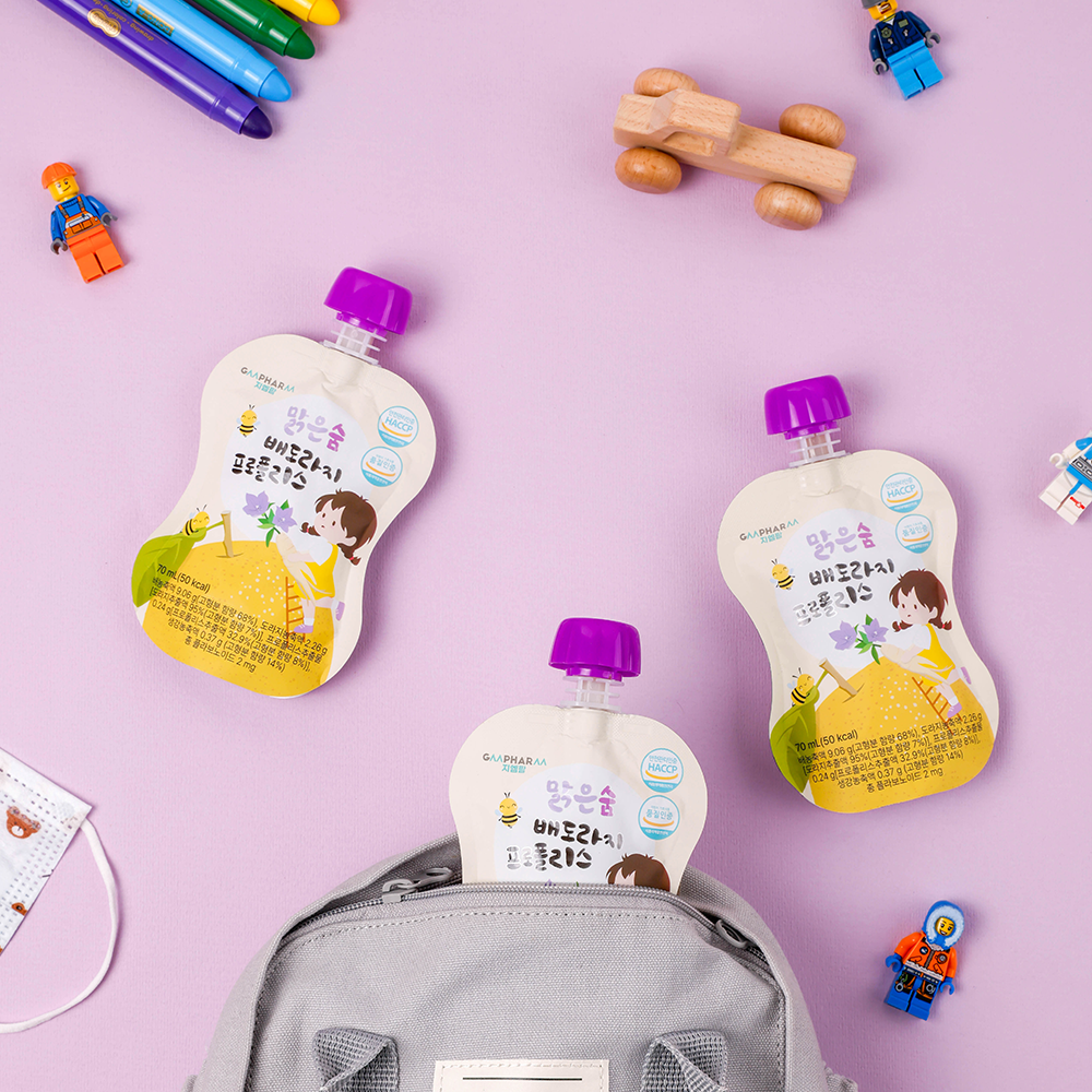 지엠팜 맑은숨 배 도라지 즙 프로폴리스 30포 - 상세 이미지 4