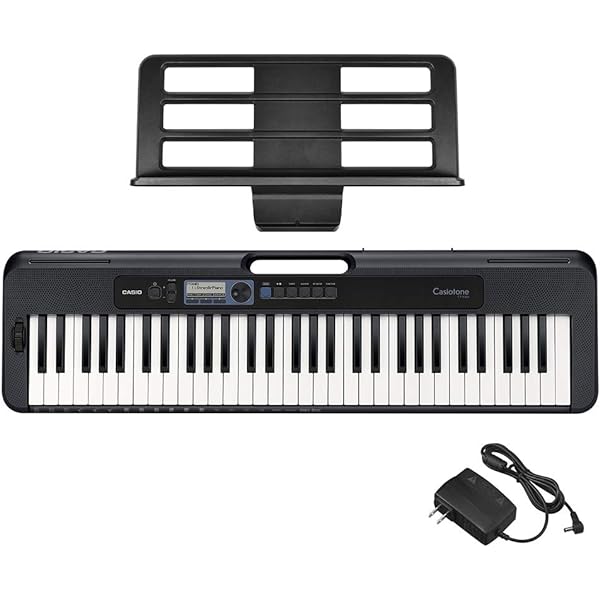 카시오 CASIO 블랙 61 건반 카시오톤 키보드 전자 피아노 CT-S300 - 상품 이미지