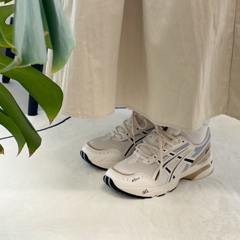 아식스 Gel 1090 클래식 베이지 블루 공용 - 상세 이미지 5