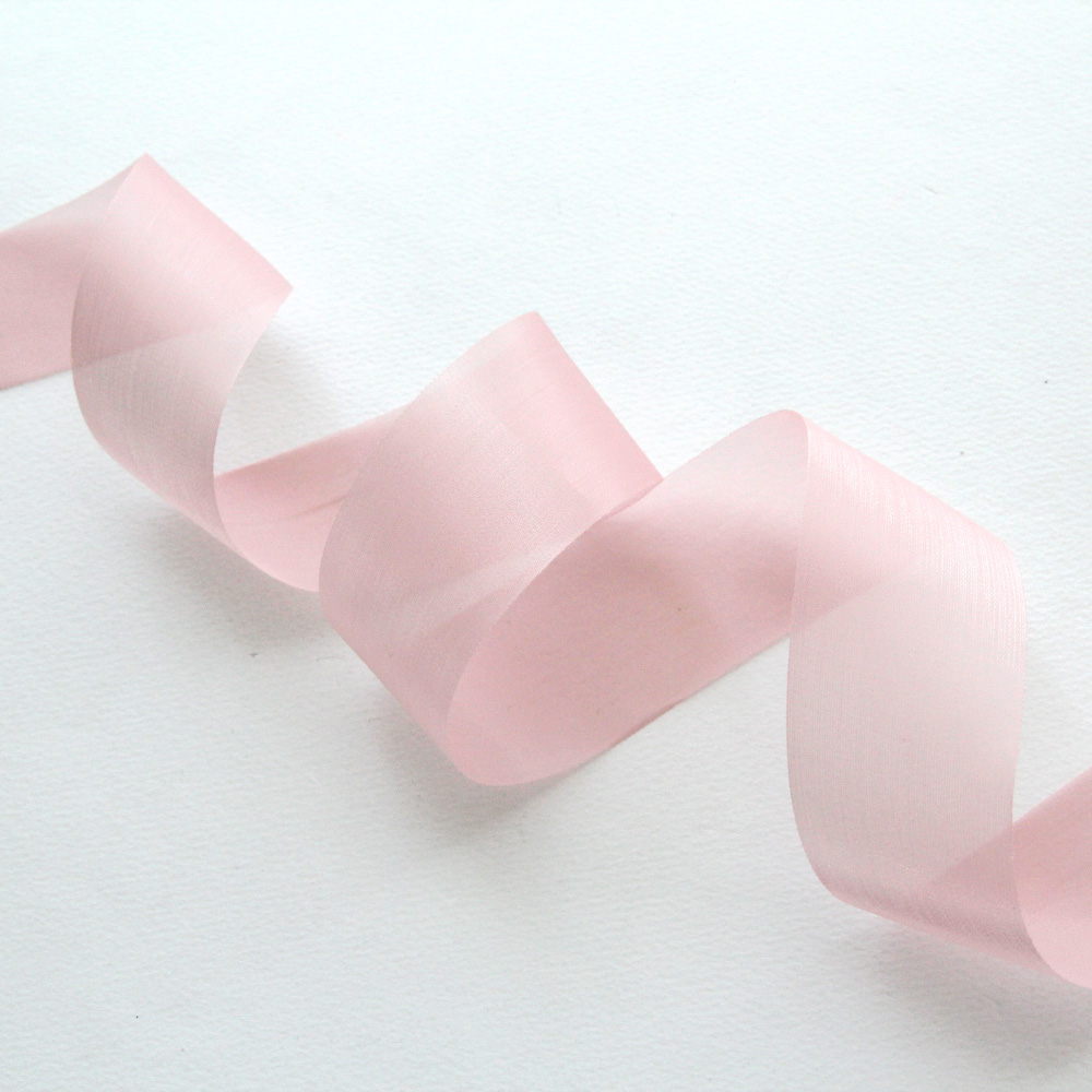 글로시 오간디 리본 폭4cm 길이90cm - 상세 이미지 5
