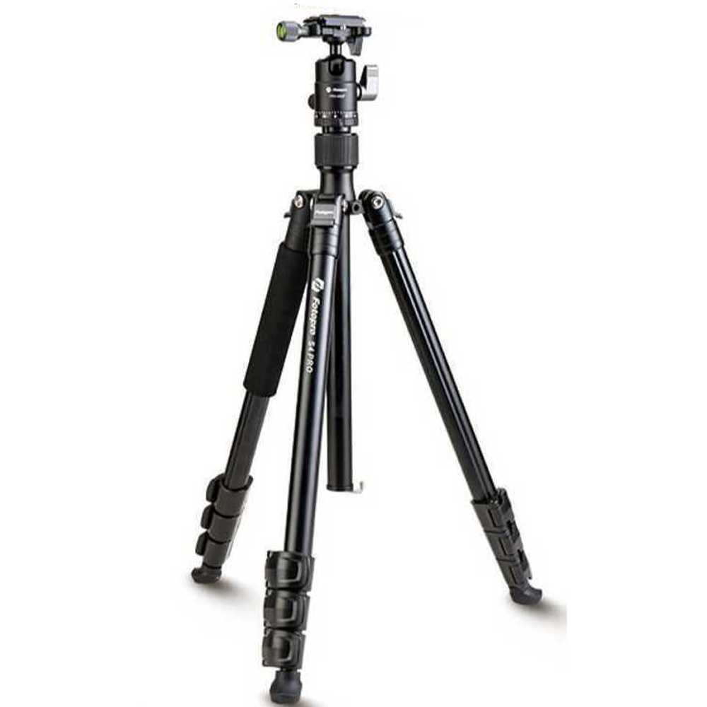 카메라 삼각대 비디오 SLR 플레이트 받침대 여행용 (헤드)S4 PRO+42QP - 상품 이미지
