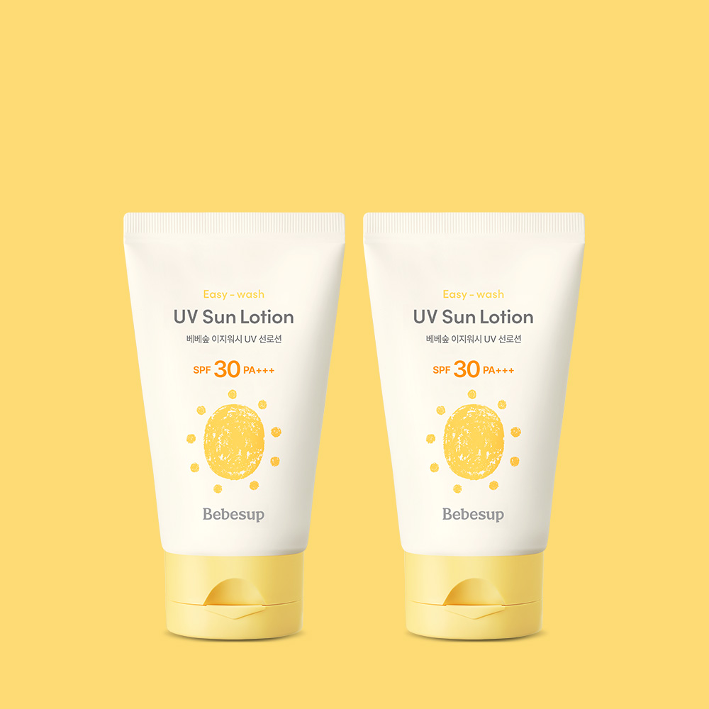 베베숲 이지워시 UV 유아 선로션 50ml 1+1개 / SPF30,PA+++,간단한야외활동용,아기 선크림 - 상세 이미지 2