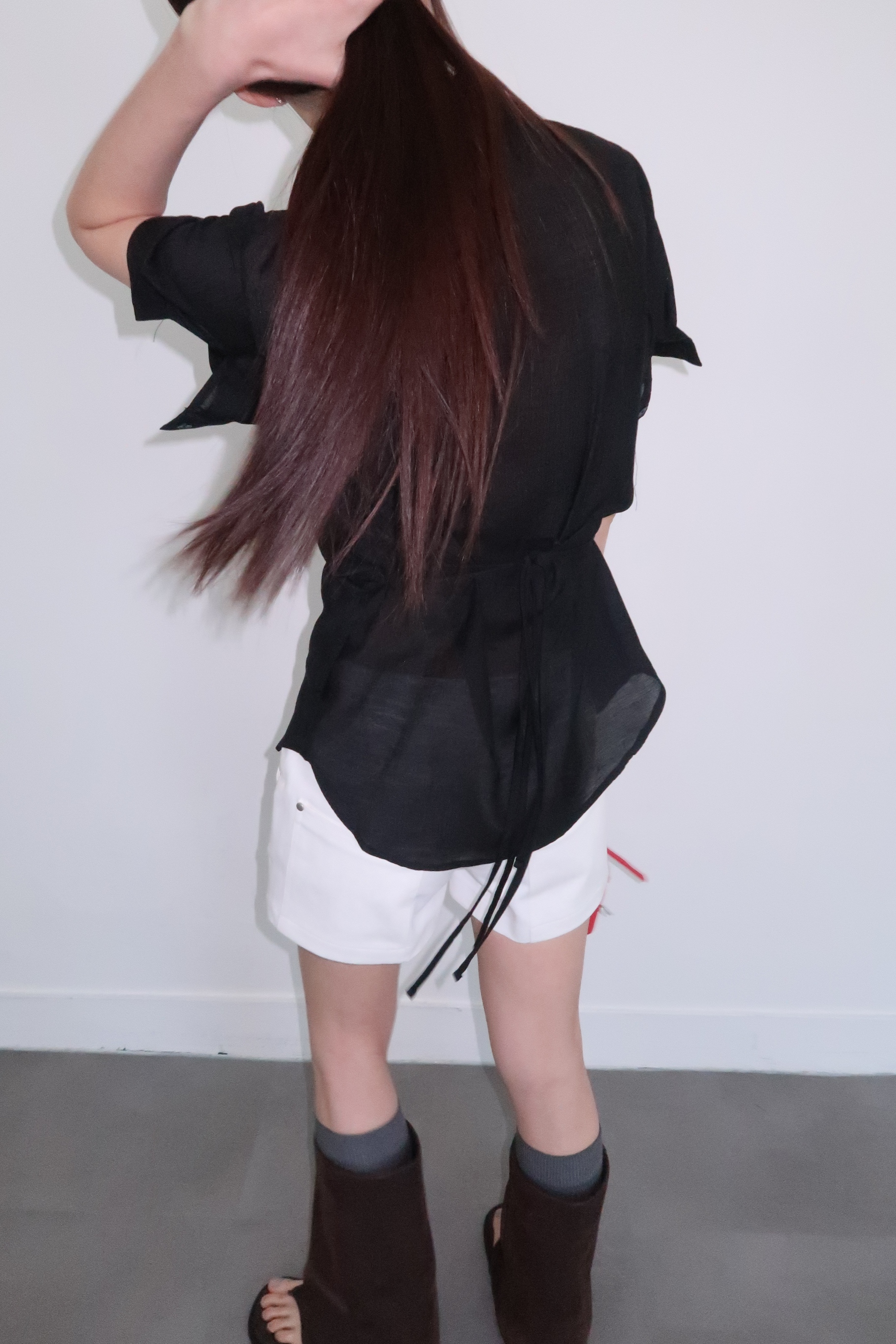 셔츠 레이어드 탑 SET 상세 이미지 33