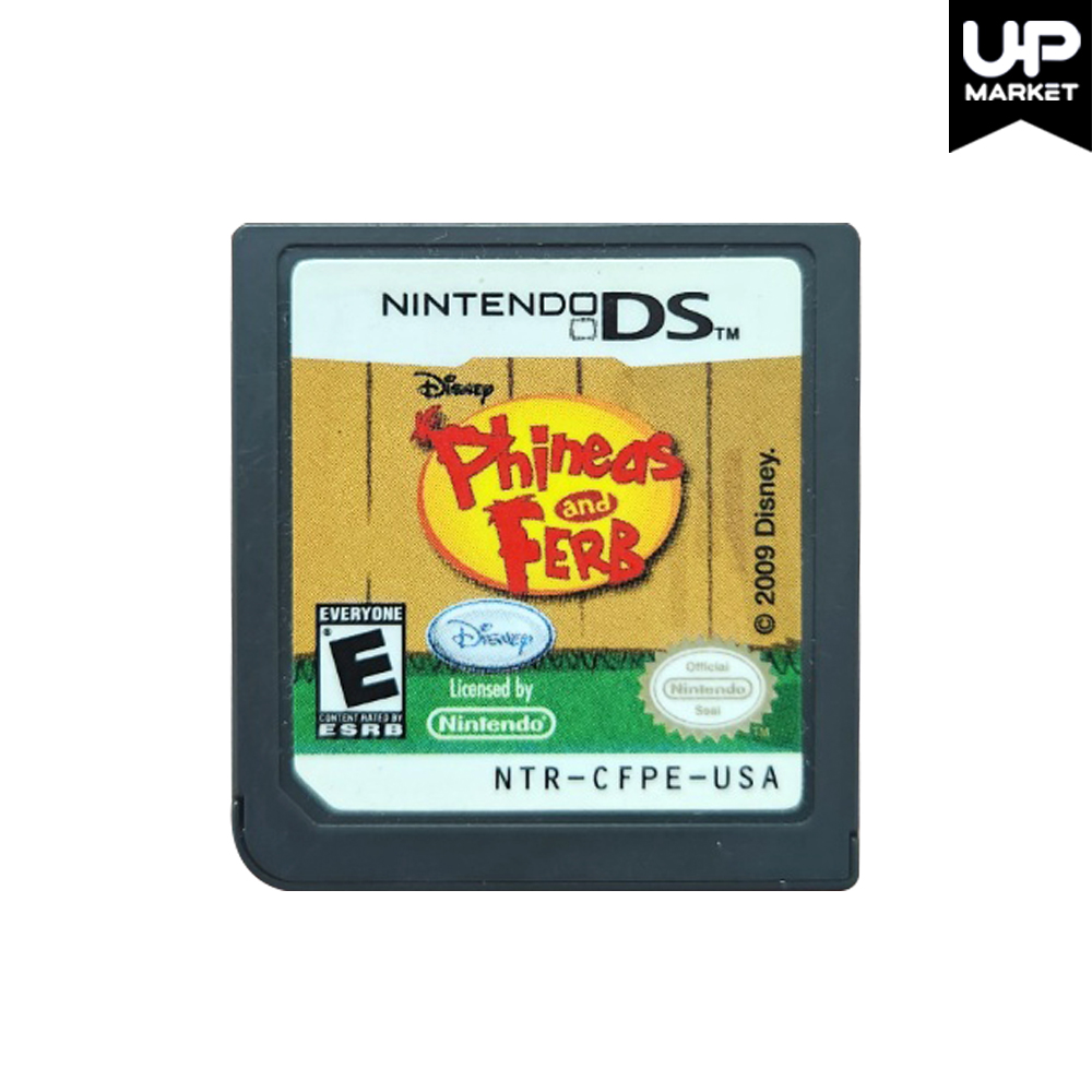 [알칩]닌텐도 DS 디즈니 피니와 퍼브 북미판 영어 칩 팩 NDS 2DS 3DS