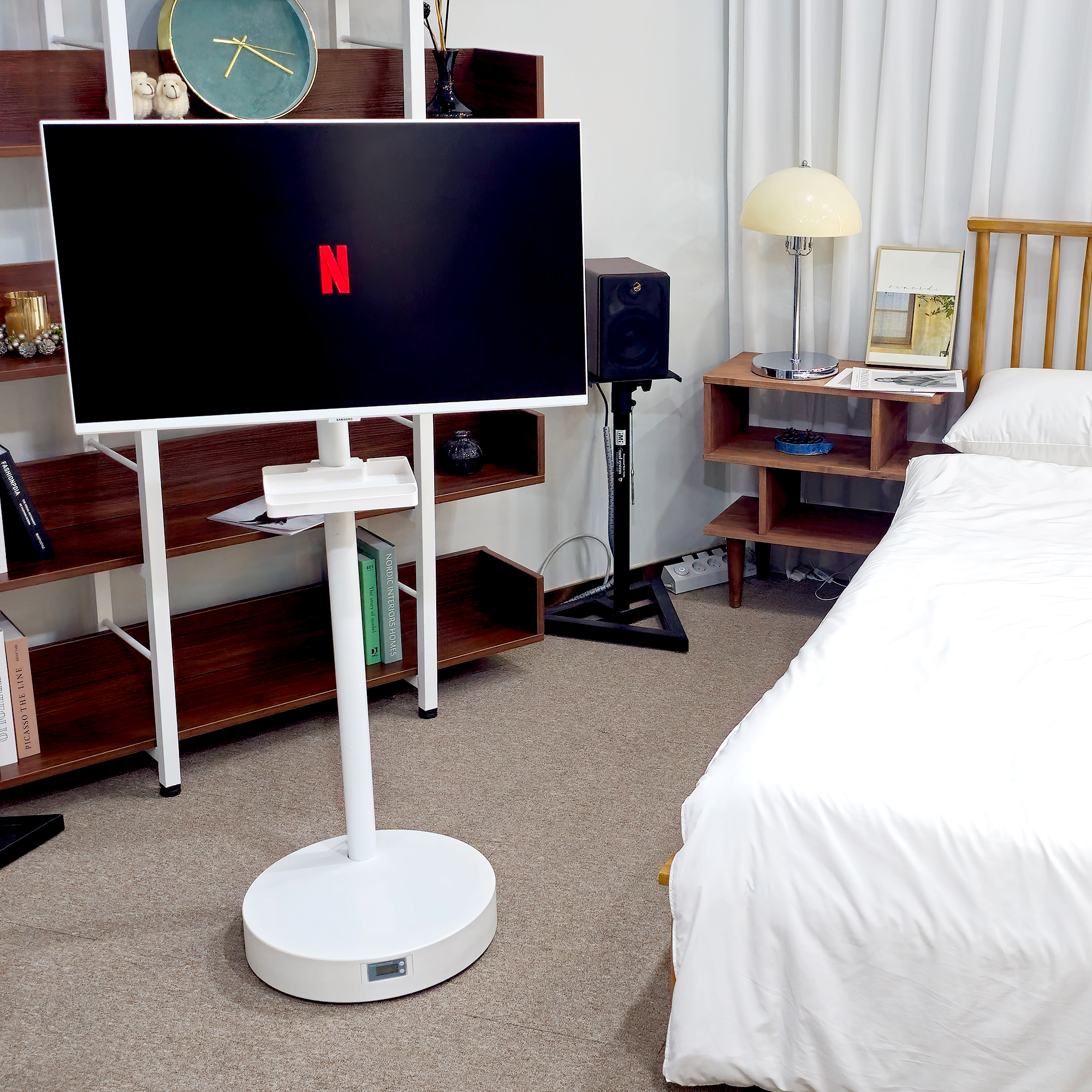 삼성 무선 삼탠바이미 M5 80cm(32인치) 스마트 화이트에디션 무빙스탠드 무탠바이미 - 상세 이미지 2