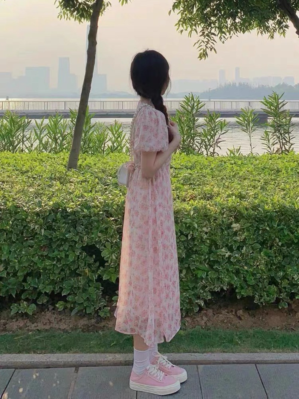 히어로는 아닙니다만 3회 천우희 도다해 원피스 페미닌 데이트 의상 옷 패션 - 상세 이미지 3