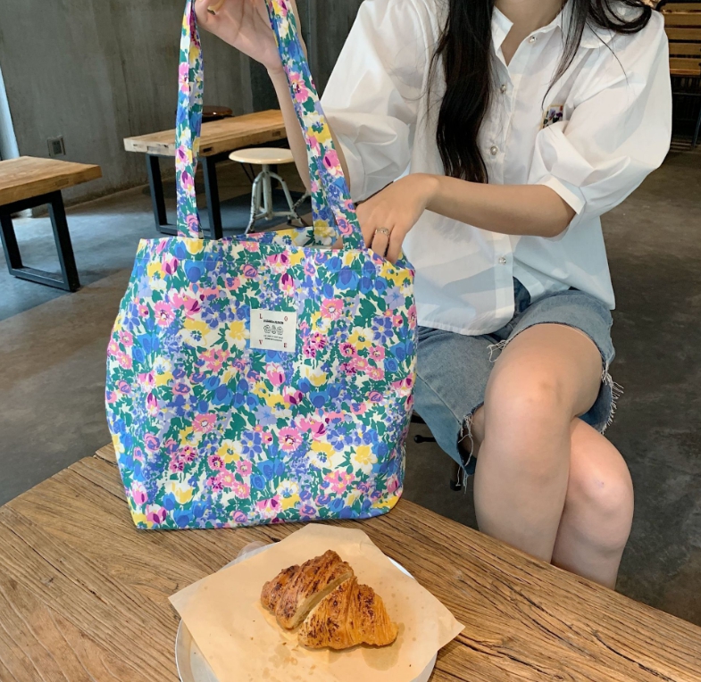 연예인가방 에코백 자수 숄더백 토트백 천 가방 휘뚜루마뚜루 이미지 7