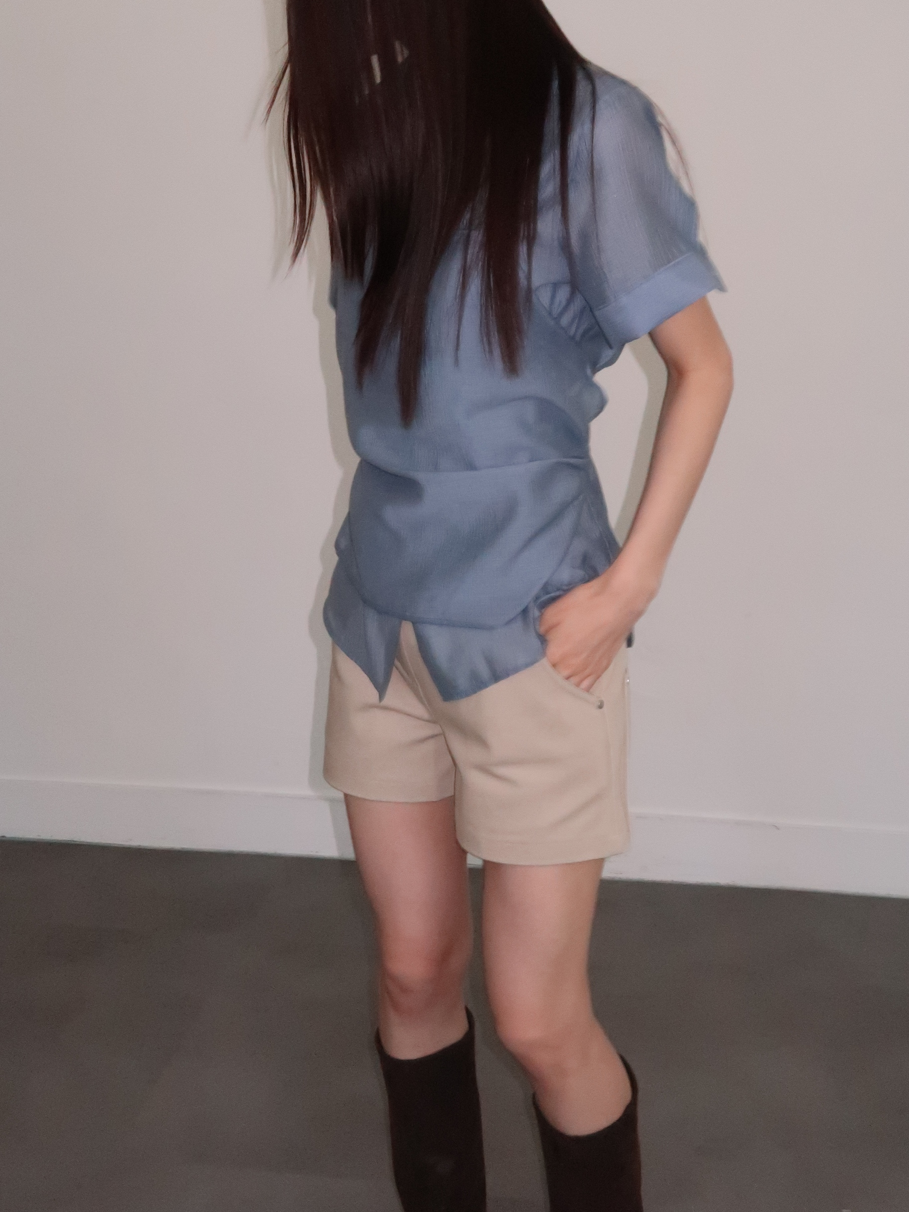셔츠 레이어드 탑 SET 상세 이미지 29