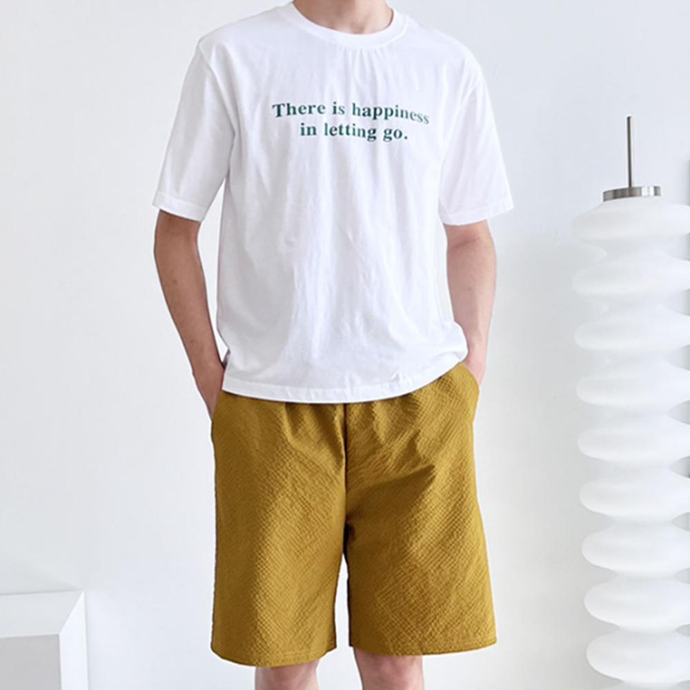 집에서입는반바지 성인실내복 남자 시어서커 홈웨어 냉장고 숏츠 - 상세 이미지 2