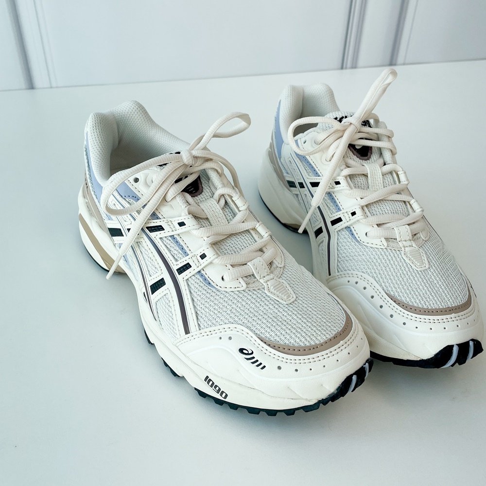 아식스 Gel 1090 클래식 베이지 블루 공용 - 상세 이미지 4
