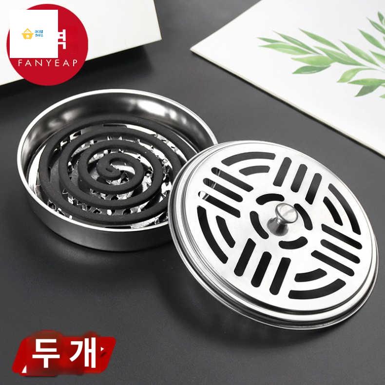 감성 야외 모기향 케이스 슬림연소기 통 받침대 휴대용 엔틱 연소기 캠핑 모기향거치대 - 상품 이미지