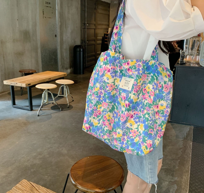 연예인가방 에코백 자수 숄더백 토트백 천 가방 휘뚜루마뚜루 이미지 8