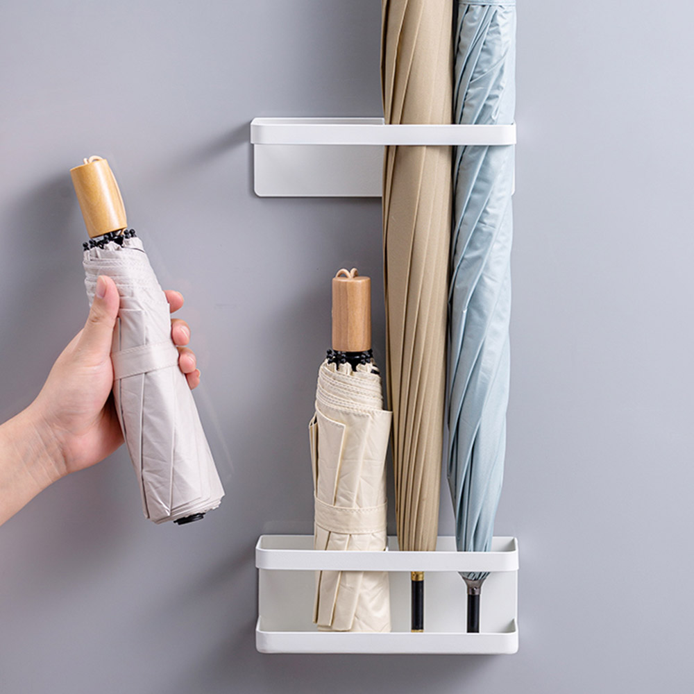 철제 신발장 우산걸이 현관문 자석우산꽂이 통 우산받침대