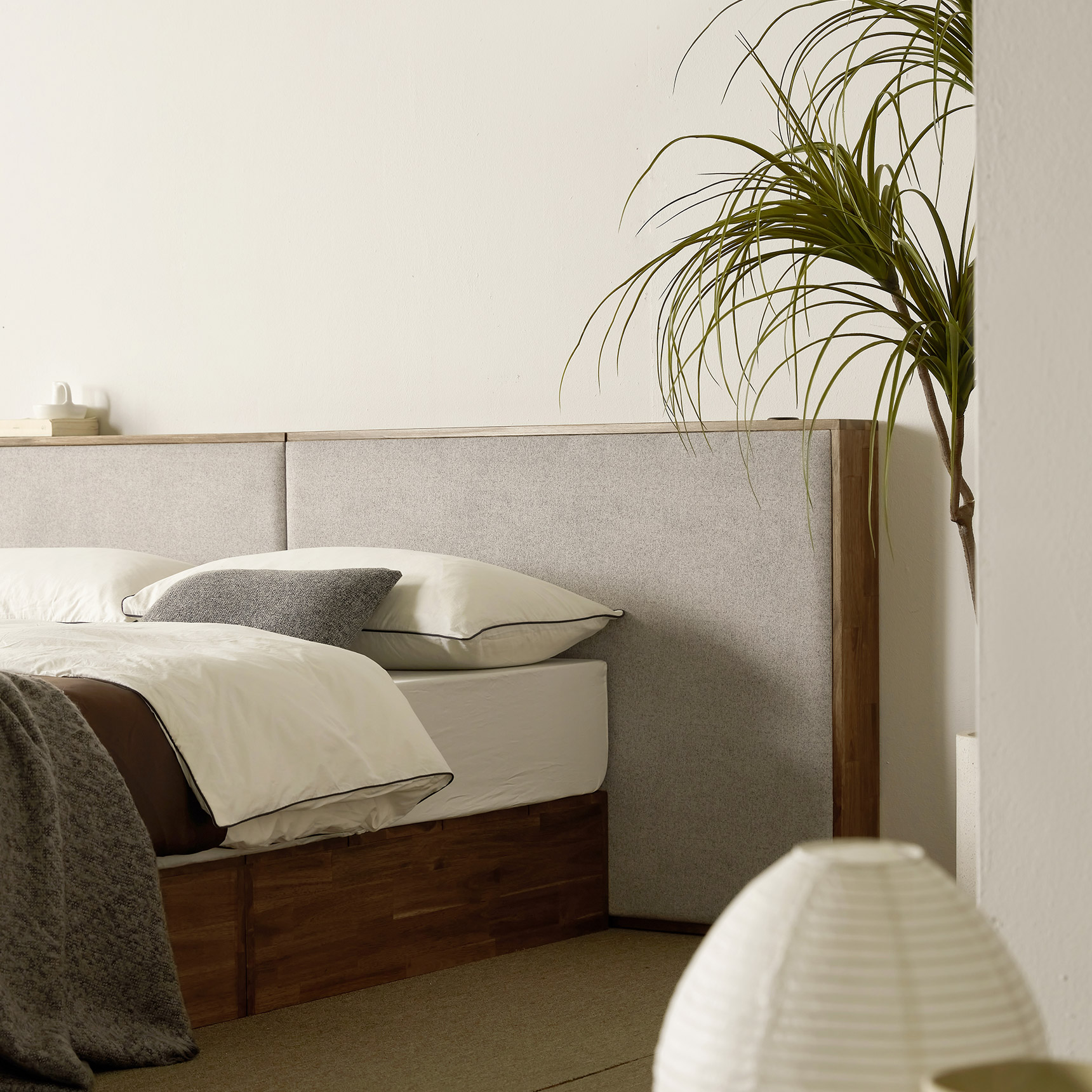 슬립퍼 리브 원목침대 호텔 호텔형 수납 조명 슈퍼싱글 침대프레임 LK 라지킹 낮은헤드 900mm 다리형 H250mm